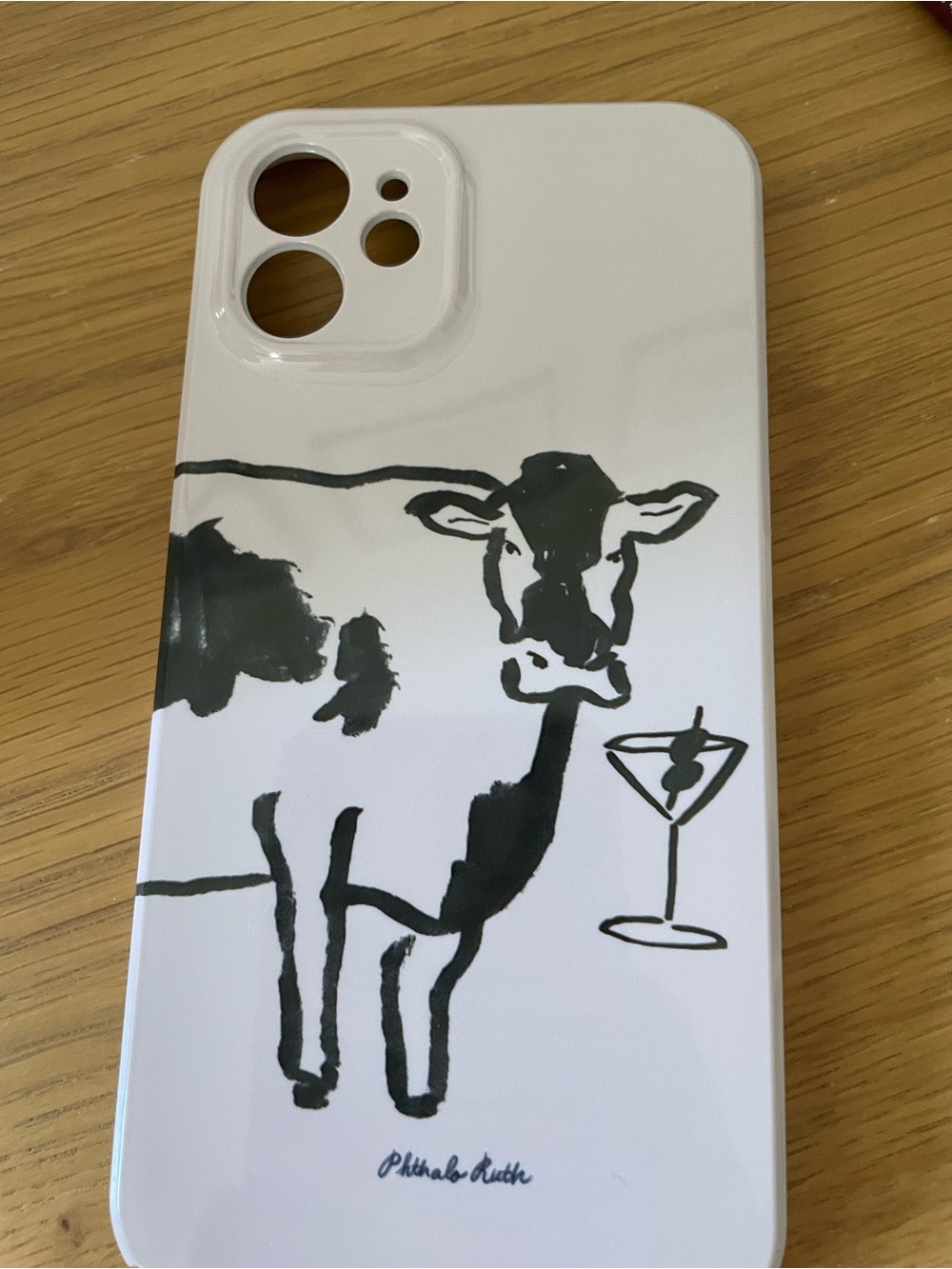 iPhone 12 Cow phone case